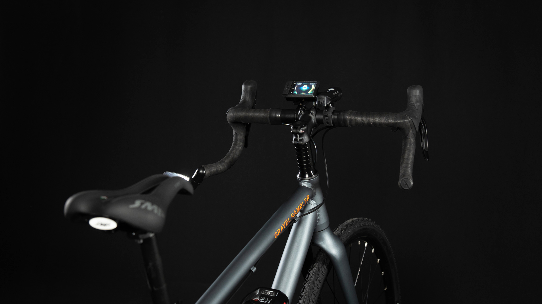 Gravel électrique - UGO Cycle Terranova Medium - 3-4 - Fond noir