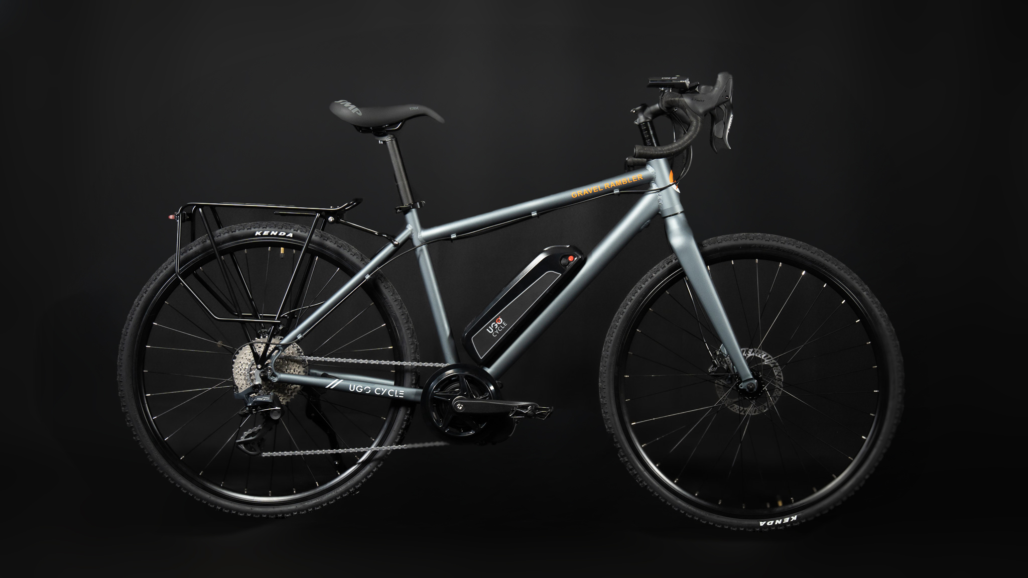 Gravel électrique - UGO Cycle Terranova Medium - Profil droit - Fo