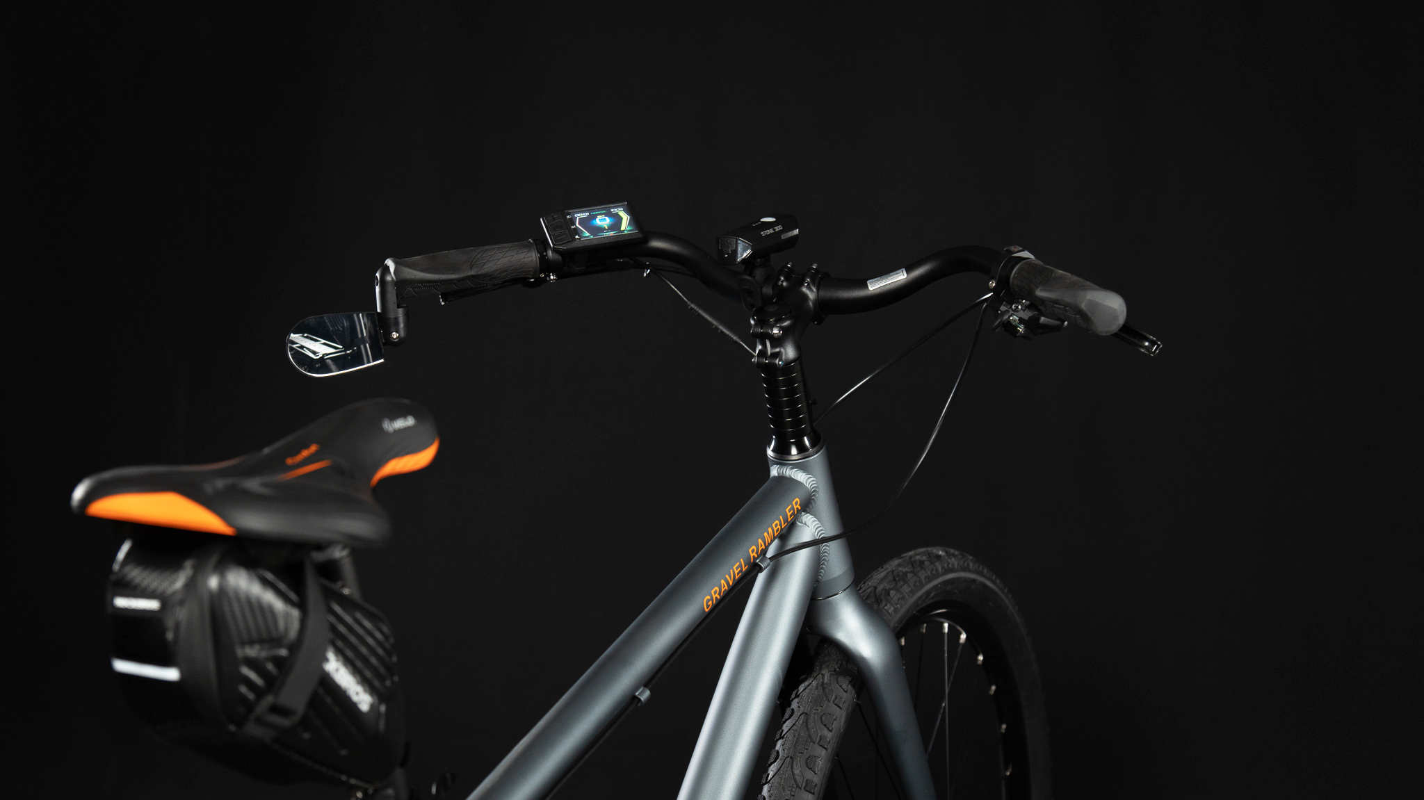 Hybride électrique - UGO Cycle Axion Medium - 3-4 - Fond noir